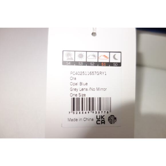 NEW POC Sports Ora Opal Blue w/ Gray Lens Cycling Biking Goggles - Picture 9 of 11